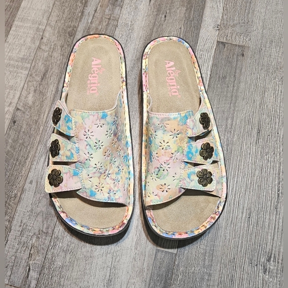 Alegria Shoes - 💜Alegria By PG Lite Leather Sandals Earth Goddess Multicolor Zize 38🩷